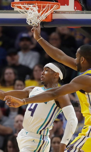Rozier, Hornets hold off Warriors 93-87